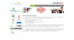 Desktop Screenshot of ebeninternational.com